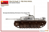 Sturmgeschütz III Ausf. G - Februar 1943 - mit Winterketten - 1:72