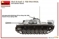 Sturmgeschütz III Ausf. G - Februar 1943 - mit Winterketten - 1:72