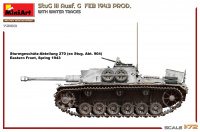 Sturmgeschütz III Ausf. G - Februar 1943 - mit Winterketten - 1:72