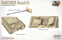 Panther Ausf. G - Late Production - Super Blitz - 1/35