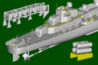 USS Fletcher DD-445 - Destroyer - 1/200