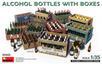 Alcohol Bottles with Boxes - 1/35