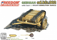 Sd.Kfz. 302 - Goliath mit Anhänger - 1:16