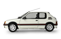 Peugeot 205 GTI - Weiß - 1:8