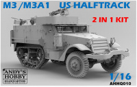 M3 / M3A1 - US Halftrack - 2in1 - 1/16