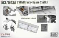 M3 / M3A1 - US Halftrack - 2in1 - 1:16