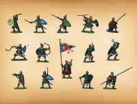 Russisches Fußheer / Russian Foot Warriors - 1:72