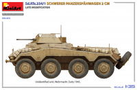 Sd.Kfz. 234/1 schwerer Panzerspähwagen - späte Produktion - 1:35
