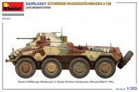 Sd.Kfz. 234/1 schwerer Panzerspähwagen - späte Produktion - 1:35