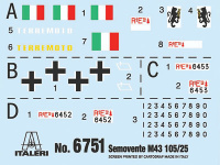Semovente M43 da 105/25 Bassotto - 1:35