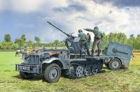 Sd.Kfz. 10/4 mit Flak 30 und Besatzung - 1:35