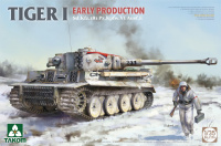 Tiger I Box - frühe Tiger - 2 Bausätze + 1:16 Michael Wittmann Figur - 1:35