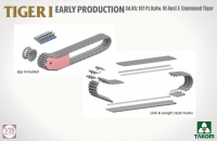 Tiger I - Frühe Produktion - Panzerbefehlswagen - 1:35