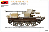 7.5cm Pak 40/4 - Selbstfahrlafette RSO - 1/35