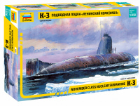 K-3 - Soviet Nuclear Submarine - 1/350