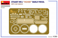 British Stuart Mk. I - Honey - Early Production - with Sun Shields - 1:35
