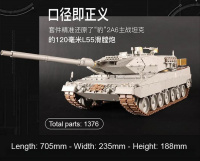 Leopard 2A6 - German Main Battle Tank (MBT) - 1/16