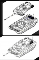 Leopard 2A6 - German Main Battle Tank (MBT) - 1/16