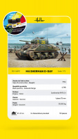 STARTER KIT US M4 Sherman D-Day - 1/72