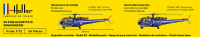 STARTER KIT SA 316 Alouette III Gendarmerie - 1:72
