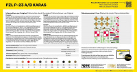 STARTER KIT - PZL P-23 A/B Karas - 1/72