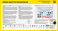 STARTER KIT Focke Wulf Fw 190 A5/A8/F8 - 1/72