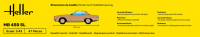 STARTER KIT Mercedes-Benz 450 SL - 1:43
