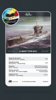 STARTER KIT U-Boot Type VII C - 1:400