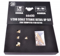 Detail Up Set für 1:200 RMS Titanic  - Trumpeter 03719 - 1:200