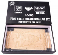 Detail Up Set für 1:200 RMS Titanic  - Trumpeter 03719 - 1:200
