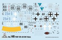 FIAT CR.42 CN Falco - Night Fighter - B-Ware - 1:72