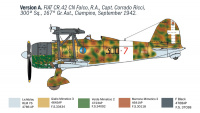 FIAT CR.42 CN Falco - Night Fighter - B-Ware - 1:72