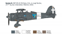 FIAT CR.42 CN Falco - Night Fighter - B-Ware - 1:72