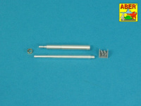 Aluminium Geschützohr für US M8 Greyhound - 37mm M6 Geschütz - 1:16