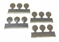 Nabendeckel für Laufrollen Tamiya KV-1 / KV-2 - 1:16