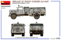 Deutscher 3t LKW 3,6-36S - Truppentransporter - Radkasten Normal - 1:35