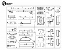 N Teile (N1-N35) für Tamiya Leopard 2A7V – 56046 / 56047 - 1:16