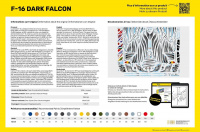 STARTER KIT F-16 Dark Falcon - 1/48