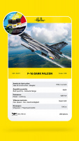 STARTER KIT F-16 Dark Falcon - 1/48