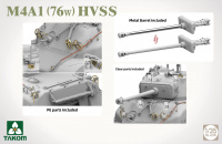 M4A1 (76) W HVSS Sherman - 1:35