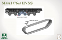 M4A1 (76) W HVSS Sherman - 1:35