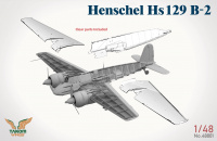 Henschel Hs 129 B-2 - with Interior Details - 1/48