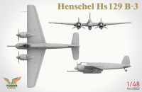 Henschel Hs 129 B-3 - with Interior Details - 1/48