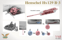 Henschel Hs 129 B-3 - with Interior Details - 1/48