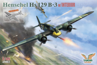 Henschel Hs 129² Box - Hs 129 B-2 & B-3 - 2 kits + 2 figures + Panther Ausf. A - 1/48