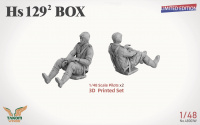 Henschel Hs 129² Box - Hs 129 B-2 & B-3 - 2 kits + 2 figures + Panther Ausf. A - 1/48