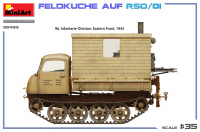 Feldküche auf Raupenschlepper Ost RSO/01 - 1:35