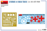 Deutscher 3t LKW 3,6-36S späte Produktion - 1:35