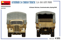 Deutscher 3t LKW 3,6-36S späte Produktion - 1:35