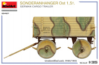 Sonderanhänger Ost 1,5t - German Cargo Trailer - 1:35